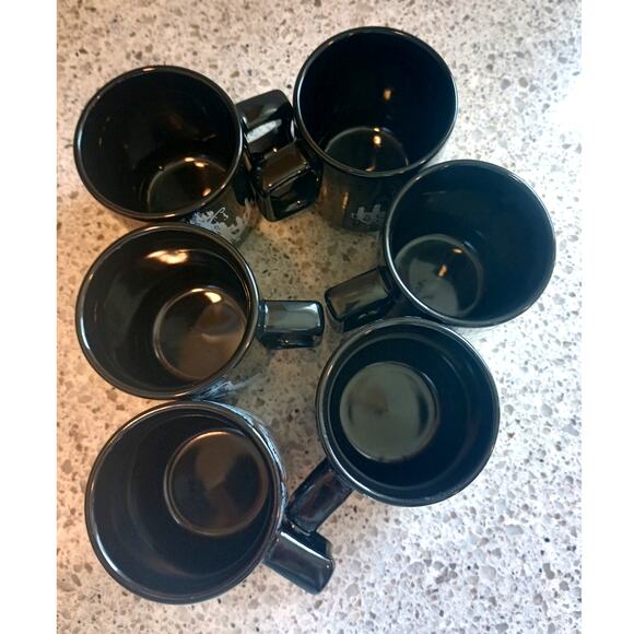 Romantic Rock Collection 2003 RAAM 6 oz Mugs Set of 6 Collectible Cups - Picture 9 of 10